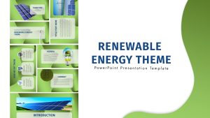 Renewable Energy Theme For PowerPoint Cover Image