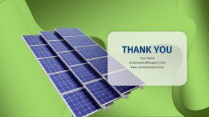 Renewable Energy Theme For PowerPoint Thankyou Slide