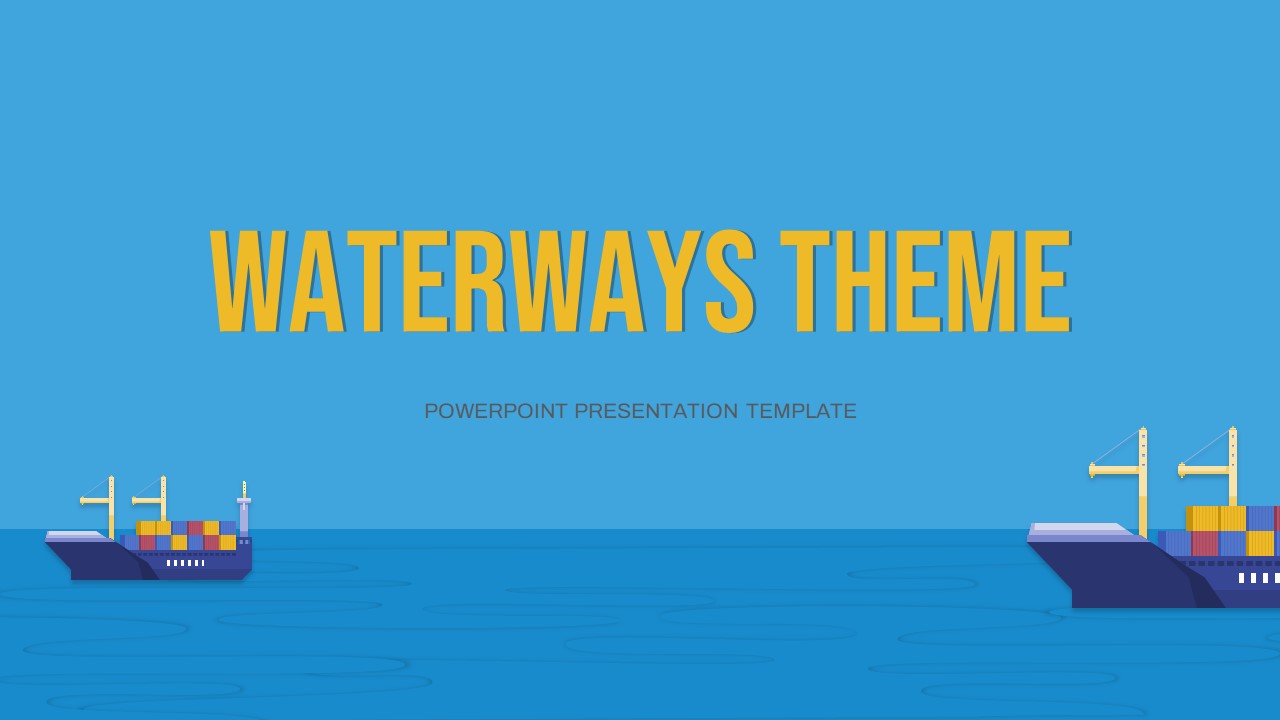 Waterways PowerPoint Theme