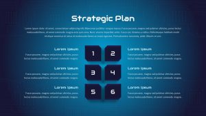 Free Electronics PowerPoint Template strategic plan