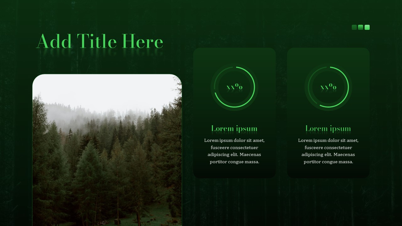 Free Forest Slide PPT Presentation