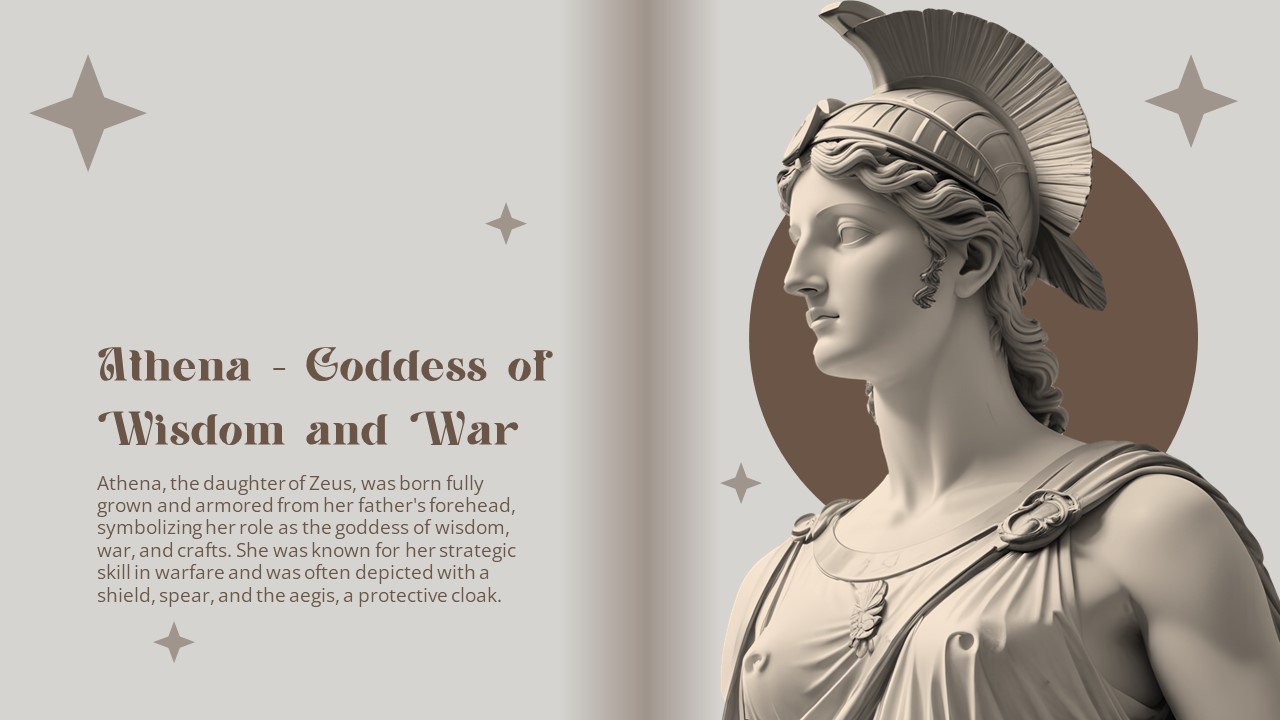 Greek Gods Pantheon Animated PPT Template