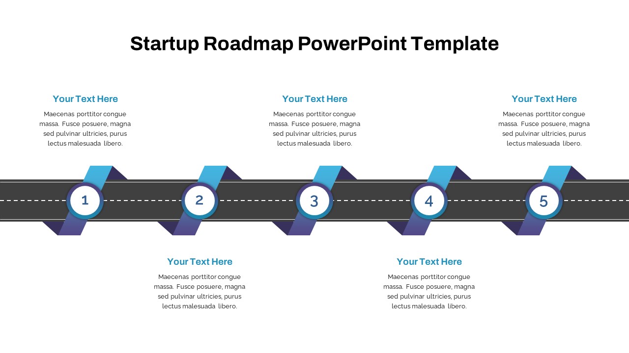 Startup Roadmap PowerPoint Presentation Template