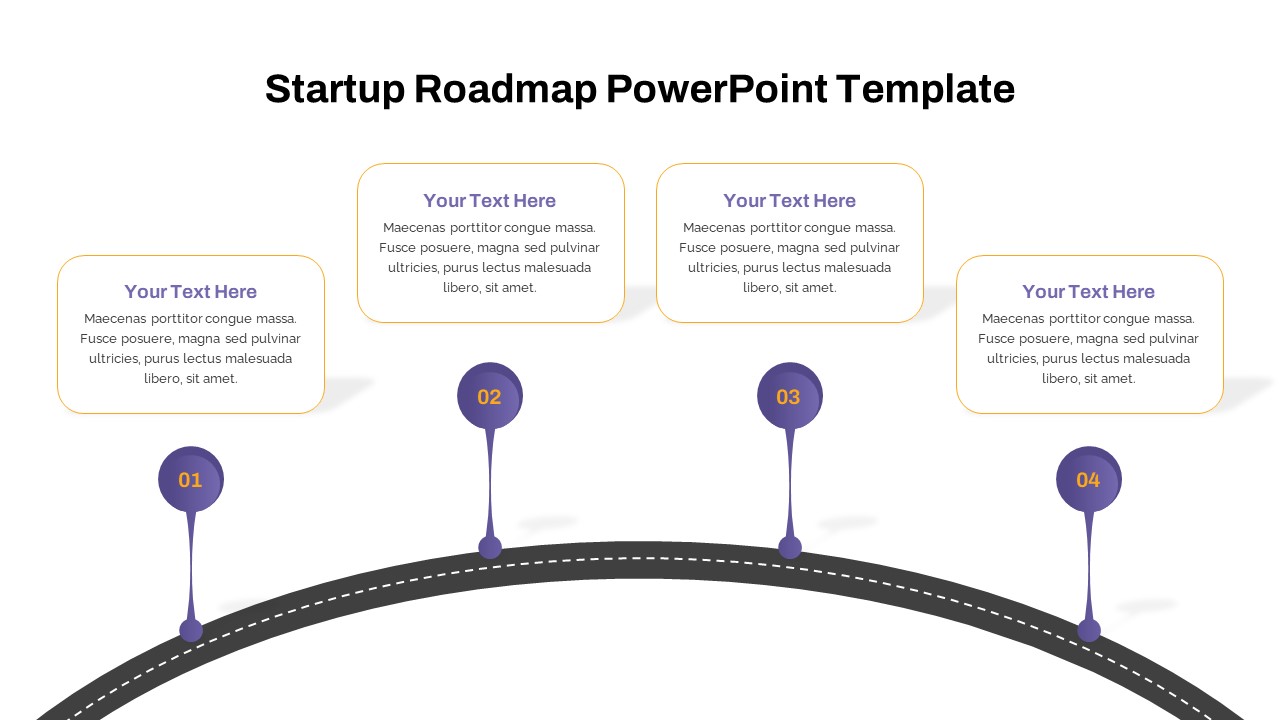 Startup Roadmap Template for PPT