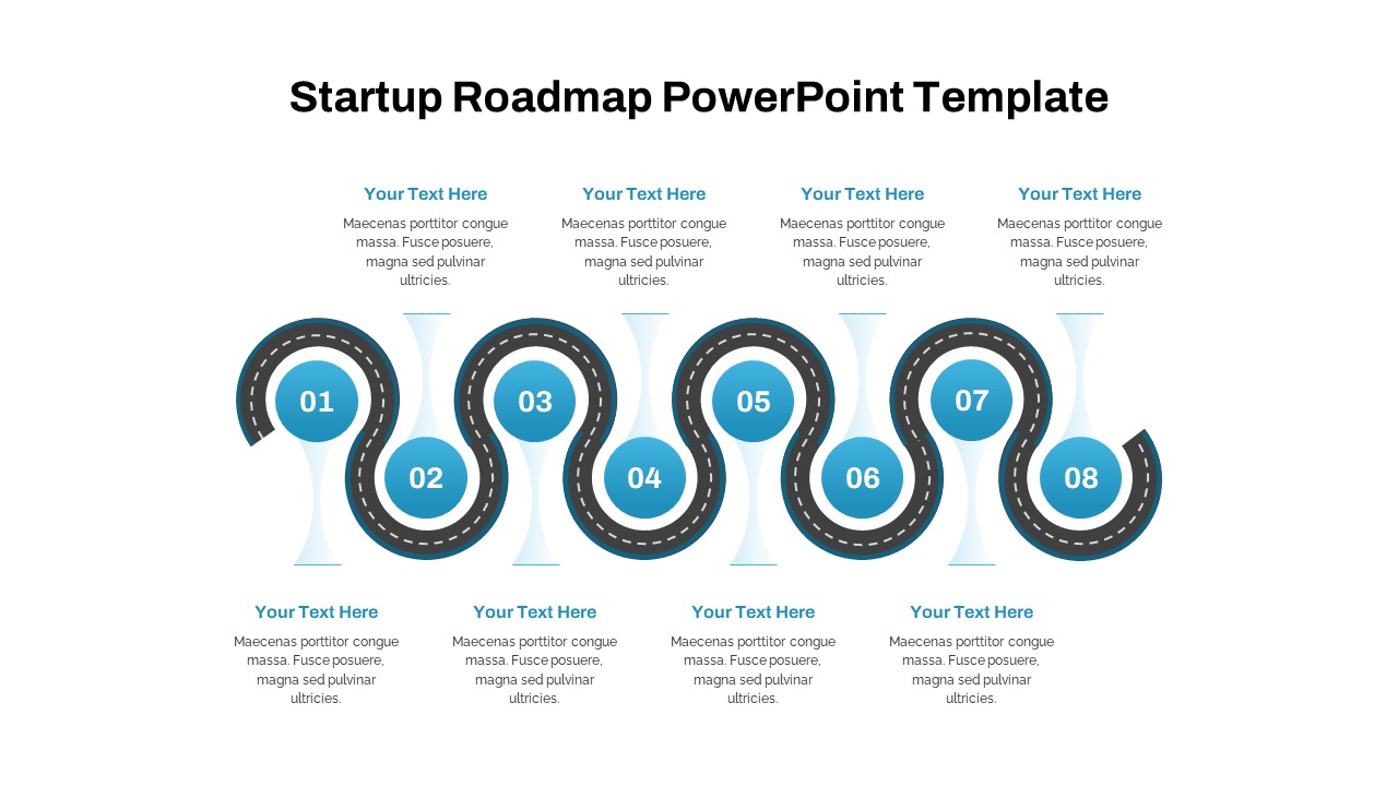 Startup Roadmap Template for PowerPoint