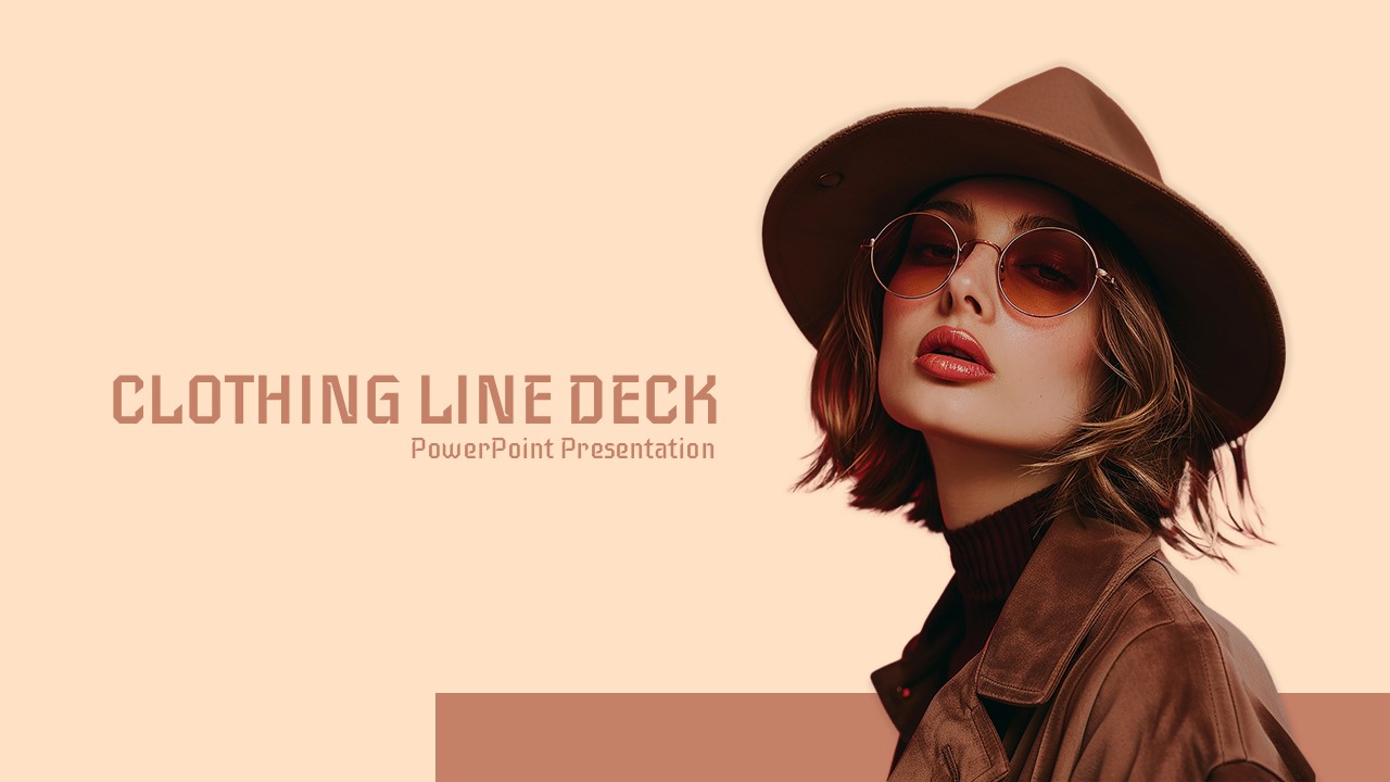 Clothing Line PowerPoint Presentation Template