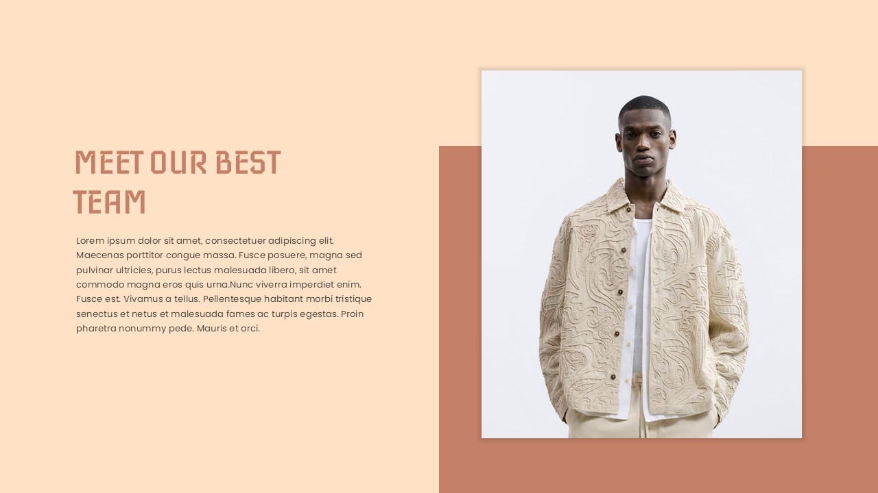 Clothing Line PowerPoint Template