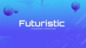 Futuristic PowerPoint Presentation Template Deck