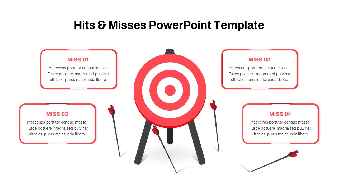 Hits And Misses PowerPoint Templates section