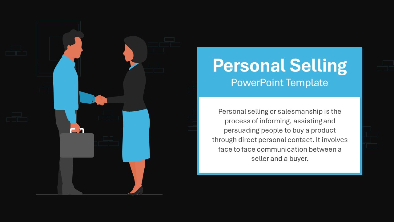 Personal Selling PowerPoint Template