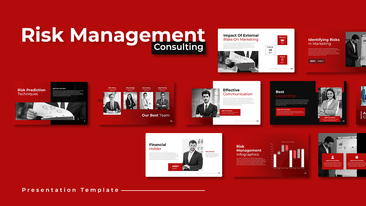 Risk Management Consulting PowerPoint Template