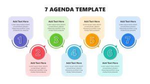 7 Agenda PowerPoint Template