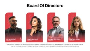 Board of Directors PowerPoint Template