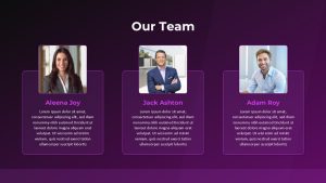 Free Event Management Presentation Template team