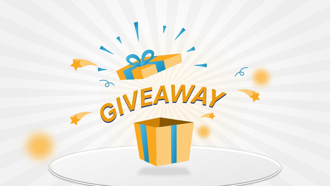 Giveaway PowerPoint Template featured image