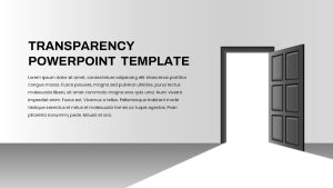 Transparency PowerPoint Presentation Slide